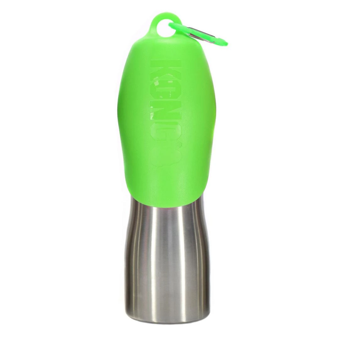 Kong H2O Drinkfles Voor Honden Green 2 Kong H2O Drinkfles Voor Honden Green - Afbeelding 2