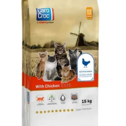 CaroCroc Kattenvoer With Chicken 15 Kg