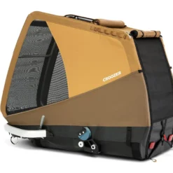 Croozer Hondenfietskar Dog Tammo Geel + Gratis Kussen -Aanbiedingen Snoef Poot Winkel Croozer Dog Tammo Sundown yellow ohne Raeder 027 WEB 001