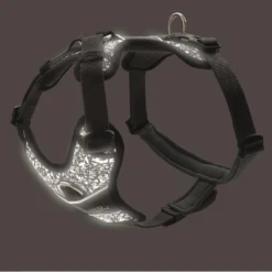 Hunter Hondentuig Divo Reflective Zwart/Grijs -Aanbiedingen Snoef Poot Winkel HUNTER 20109 68958 005 20 original