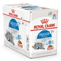 Royal Canin Kattenvoer Indoor 7+ In Gravy 12 X 85 Gr
