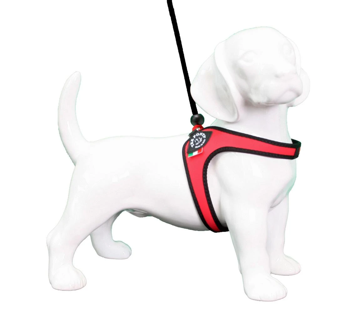 Tre Ponti Hondentuig Liberta Rood 1 Tre Ponti Hondentuig Liberta Rood