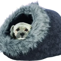 TRIXIE Schuilplaats Yelina Zwart/Grijs -Aanbiedingen Snoef Poot Winkel PHO PRO DOG CLIP 38070 1