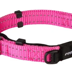 Rogz Beltz Utility Halsband Safety Pink