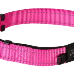 Rogz Beltz Utility Halsband Safety Pink -Aanbiedingen Snoef Poot Winkel RHBS25KDET0
