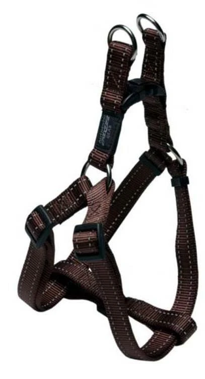 Rogz Beltz Utility Hondentuig Step-in Chocolate 1 Rogz Beltz Utility Hondentuig Step-in Chocolate