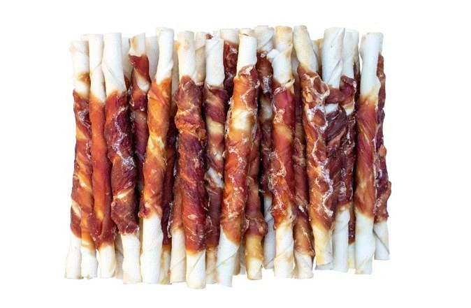 Voskes Rawhide Met Eend Twist 40 St 2 Voskes Rawhide Met Eend Twist 40 St - Afbeelding 2