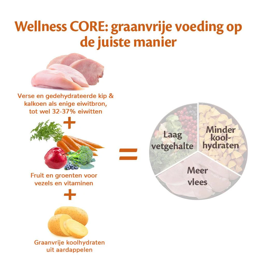 Wellness CORE Hondenvoer Senior 10 Kg 3 Wellness CORE Hondenvoer Senior 10 Kg - Afbeelding 3