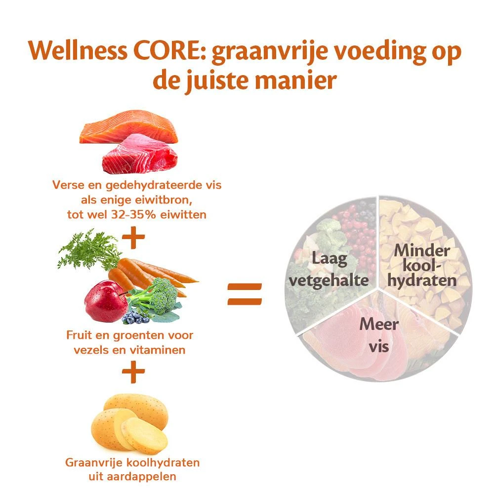 Wellness CORE Hondenvoer Small Breed Adult Ocean 5 Kg 3 Wellness CORE Hondenvoer Small Breed Adult Ocean 5 Kg - Afbeelding 3