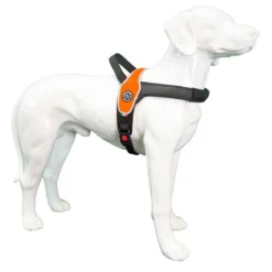 Tre Ponti Hondentuig Primo Fluoro Reflective Oranje