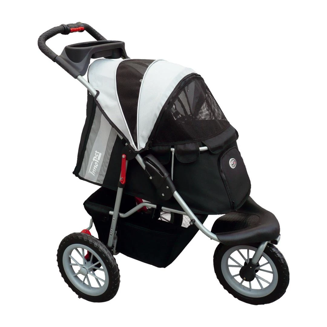 Innopet Hondenbuggy Comfort EFA ECO Black/Silver Grey 1 Innopet Hondenbuggy Comfort EFA ECO Black/Silver Grey