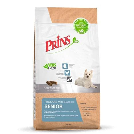 Prins Hondenvoer ProCare Mini Senior Support 3 Kg 1 Prins Hondenvoer ProCare Mini Senior Support 3 Kg