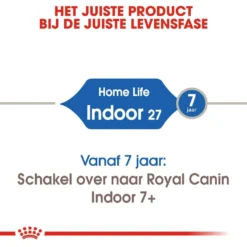 Royal Canin Kattenvoer Indoor 27 4 Kg 7 Royal Canin Kattenvoer Indoor 27 4 Kg -Aanbiedingen Snoef Poot Winkel royal canin indoor 27 volwassen kat binnenkatten hero image 9