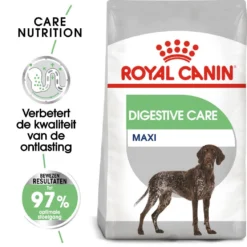 Royal Canin Hondenvoer Digestive Care Maxi 12 Kg -Aanbiedingen Snoef Poot Winkel royal canin maxi digestive care volwassen hond spijsvertering hero packshot