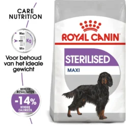 Royal Canin Hondenvoer Sterilised Maxi 3 Kg -Aanbiedingen Snoef Poot Winkel royal canin maxi sterilised volwassen hond castratie sterilisatie hero packshot